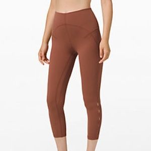 Lululemon unlimit High-Rise Crop 23” keyhole